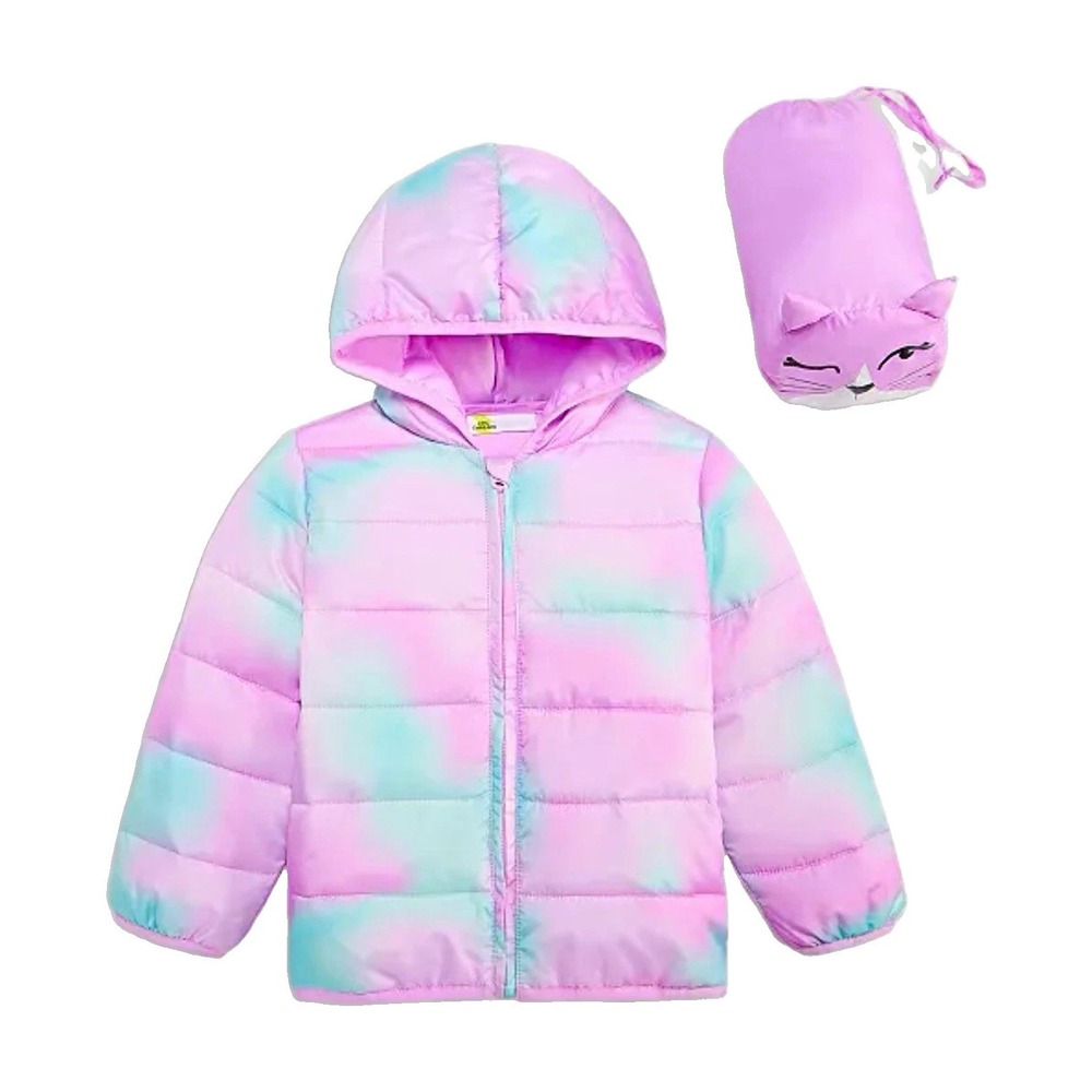 NEW Epic Threads Unicorn Pattern Packable Jacket 2T